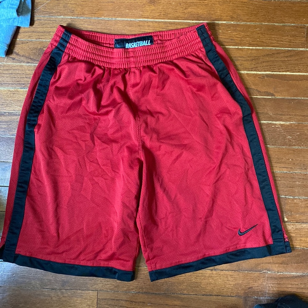 Red Nike Men’s Basketball Shorts